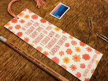 Tennyson, Bookmark