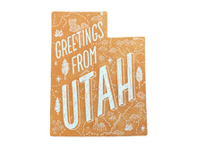 Greetings from Utah Postcard