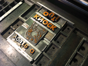 Noteworthy Letterpress: Orange You Glad...