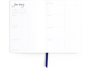 2024 12-Month Calendar Yarrow Planner