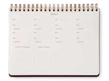 2024, 12-Month Blossom Top Spiral Planner