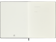 2025-2026 18 Month Weekly Extra Large Hardcover Planner, Black