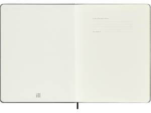 2025-2026 18 Month Weekly Extra Large Hardcover Planner, Black