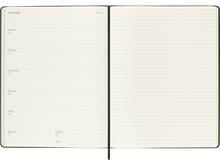 2025-2026 18 Month Weekly Extra Large Hardcover Planner, Black