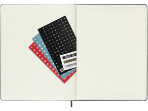 2025-2026 18 Month Weekly Extra Large Hardcover Planner, Black