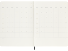 2025-2026 18 Month Weekly Extra Large Softcover Planner, Black