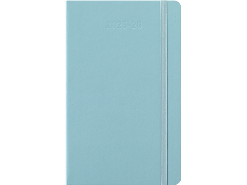 2025-2026 18 Month Weekly Large Hardcover Planner, Aquamarine