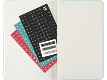 2025-2026 18 Month Weekly Large Hardcover Planner, Aquamarine