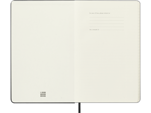 2025-2026 18 Month Weekly Large Hardcover Planner, Black