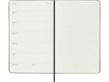 2025-2026 18 Month Weekly Large Hardcover Planner, Black