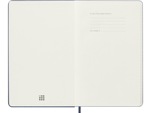 2025-2026 18 Month Weekly Large Hardcover Planner, Sapphire Blue