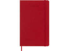 2025-2026 18 Month Weekly Large Hardcover Planner, Scarlet Red