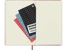 2025-2026 18 Month Weekly Large Hardcover Planner, Scarlet Red