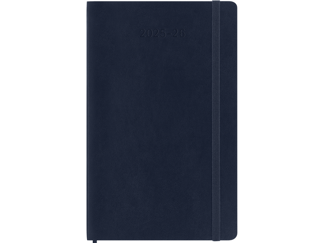 2025-2026 18 Month Weekly Large Softcover Planner, Sapphire Blue