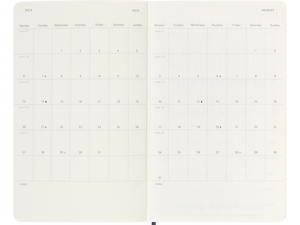 2025-2026 18 Month Weekly Large Softcover Planner, Sapphire Blue
