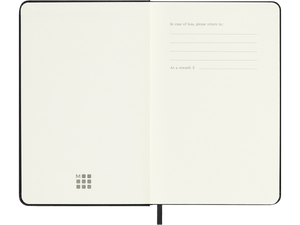 2025-2026 18 Month Weekly Pocket Hardcover Planner, Black