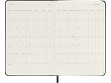 2025-2026 18 Month Weekly Pocket Hardcover Planner, Black
