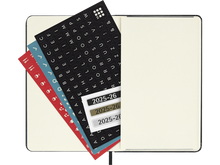 2025-2026 18 Month Weekly Pocket Hardcover Planner, Black
