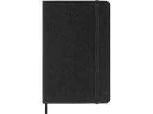 2025-2026 18 Month Weekly Pocket Softcover Planner, Black