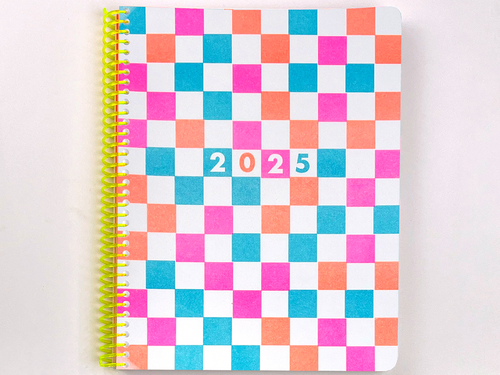 2025 Dated Planner, Checkers