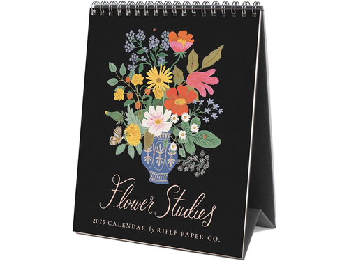 2025 Flower Studies Desk Calendar