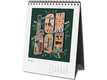 2025 Greetings from Around the World Desk Calendar