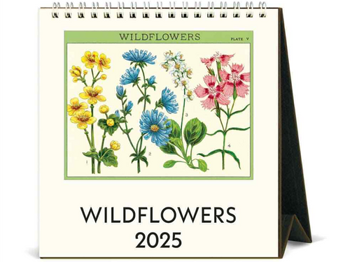 2025 Wildflowers Desk Calendar