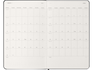 2026 12-Month Weekly Large Hard Cover Planner