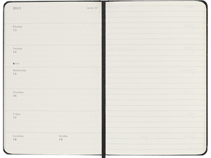 2026 12-Month Weekly Pocket Hard Cover Planner