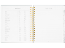 2026-2027 Dusty Blue Pinstripe Planner