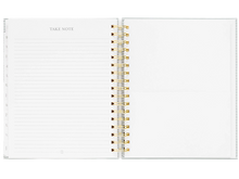 2026-2027 Dusty Blue Pinstripe Planner