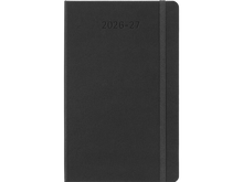 2026-2027 18-Month Large Weekly Hardcover Planner, Black