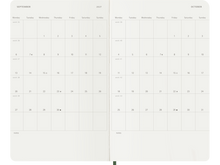 2026-2027 18-Months Large Weekly Hardcover Planner, Myrtle Green
