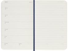 2026-2027 18-Months Weekly Pocket Softcover Planner, Sapphire Blue
