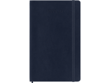 2026-2027 18 Months Large Weekly Softcover Panner, Sapphire Blue
