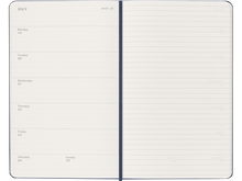 2026-2027 Classic 18-Month Weekly Large Hardcover Planner, Sapphire Blue