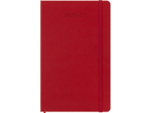 2026-2027 18-Months Large Weekly Hardcover Planner, Scarlet Red