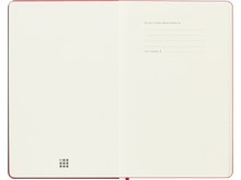 2026-2027 18-Months Large Weekly Hardcover Planner, Scarlet Red