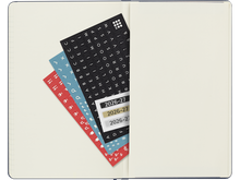 2026-2027 18-Month Large Weekly Hardcover Planner, Black