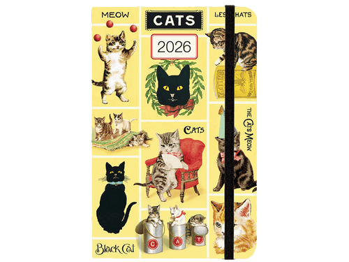 2026 Weekly Pocket Planner, Cats