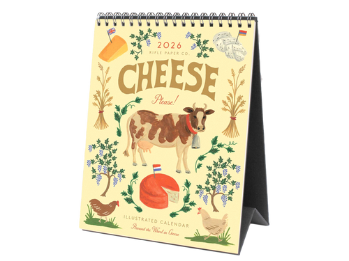 2026 Cheese Desk Calendar