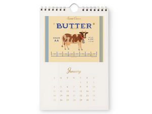 2026 Country Farm Kitchen Calendar