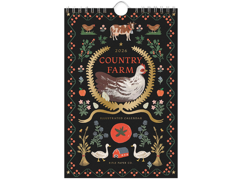 2026 Country Farm Kitchen Calendar