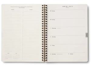 2026 Dahlia 12-Month Softcover Spiral Planner