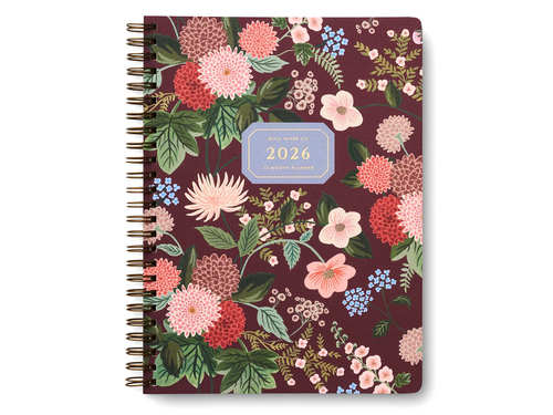2026 Dahlia 12-Month Softcover Spiral Planner