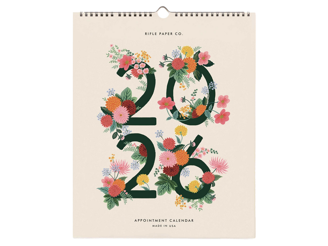 2026 Dahlia Appointment Calendar