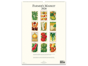 2026 Farmers Market Wall Calendar