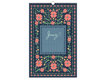 2026 Flora Wall Calendar