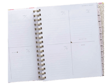 2026 Magenta Squiggle Hardcover Planner