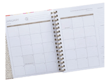 2026 Magenta Squiggle Hardcover Planner